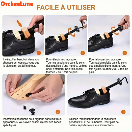 Arrêtez de souffrir pour la mode Étirez vos chaussures, pas vos pieds