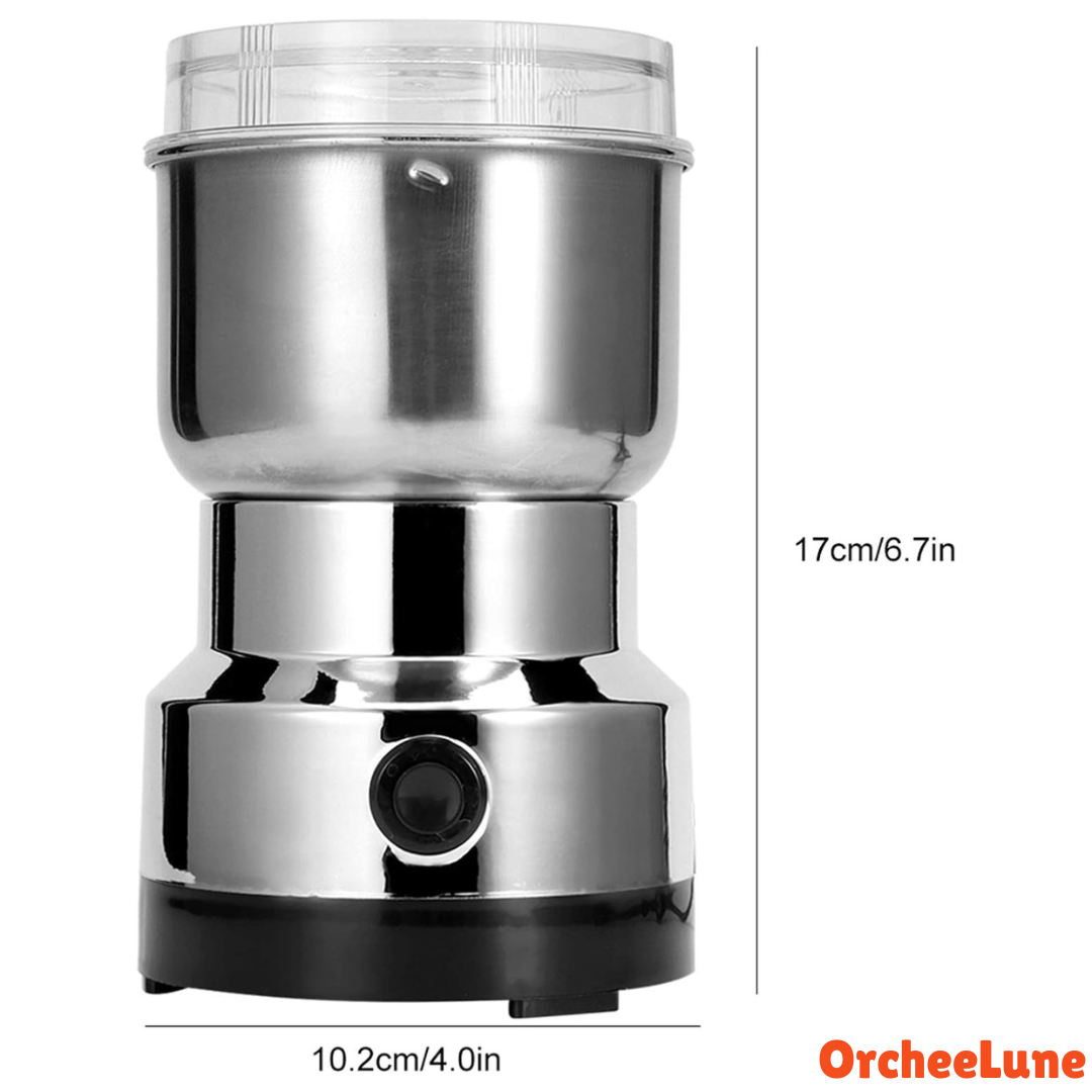 Mini Broyeur Électrique à Café & Épices Rapide Compact Pratique