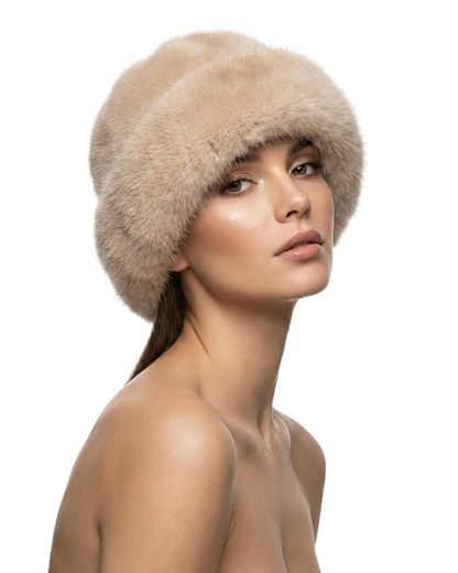 Bob en fourrure pour femme, bonnet en fausse fourrure douce pour l'hiver