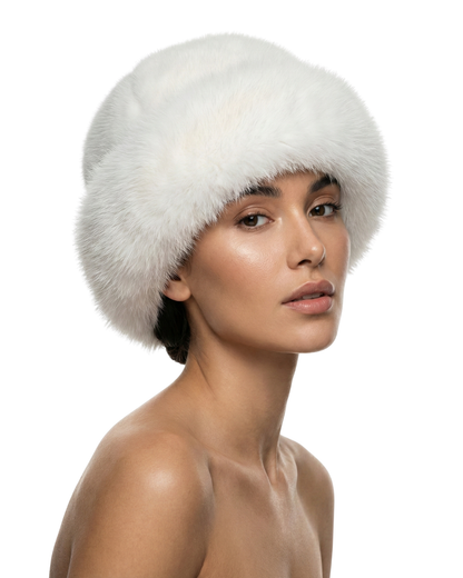 Bob en fourrure pour femme, bonnet en fausse fourrure douce pour l'hiver